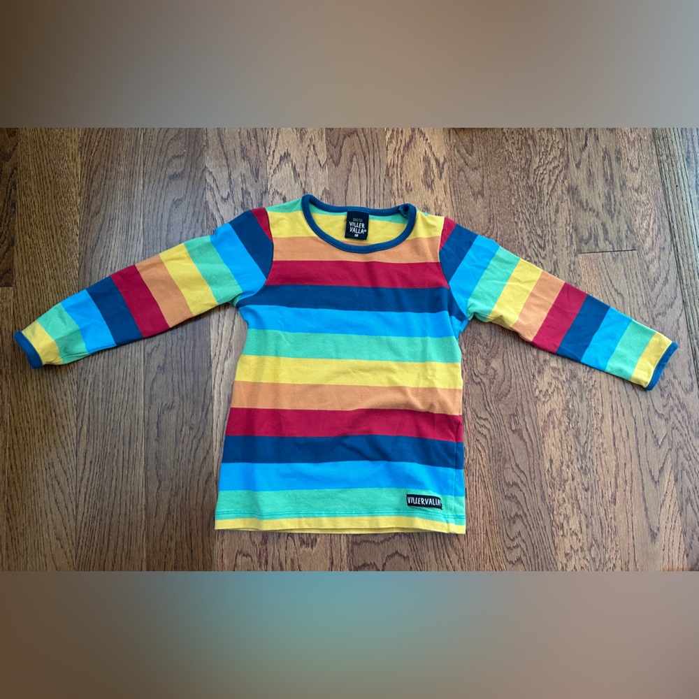 Villervalla rainbow long sleeve